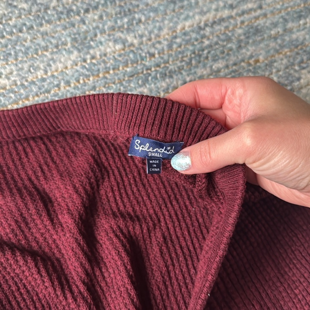 Splendid ruby sweater - Picture 2 of 4